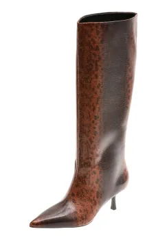 Cizme elegante ALDO maro, SELORA 241, din piele ecologica imagine