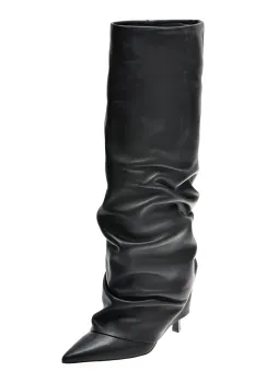 Cizme elegante ALDO negre, ENALAVIA 001, din piele naturala imagine