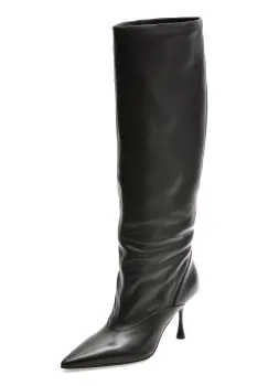 Cizme elegante EPICA PREMIUM negre, 13731, din piele naturala imagine