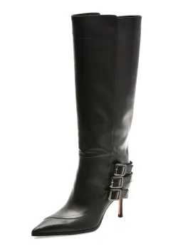 Cizme elegante EPICA PREMIUM negre, 55040, din piele naturala imagine