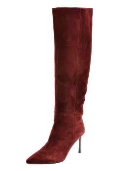Cizme elegante EPICA visinii, 45F5228, din piele intoarsa imagine