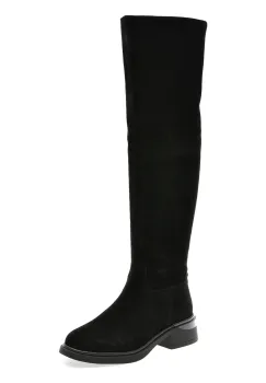 Cizme EPICA negre, HK161, din piele intoarsa imagine