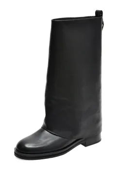 Cizme EPICA PREMIUM negre, 1852, din piele naturala imagine