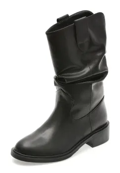 Cizme FLAVIA PASSINI negre, C5775, din piele naturala imagine