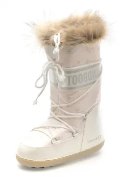 Cizme GRANDBOOT albe, ARTICA HUSKY 05, din material textil imagine