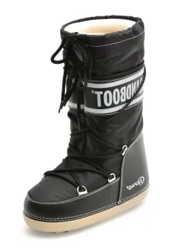 Cizme GRANDBOOT negre, 01, din material textil imagine