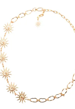 Curea ALDO aurie, SOLEVA 710, din metal imagine