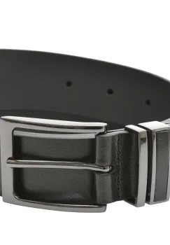 Curea ALDO neagra, BEIDLEMANN 001, din piele ecologica imagine