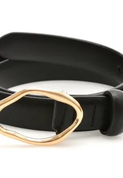 Curea ALDO neagra, OLLIVIA 970, din piele ecologica imagine