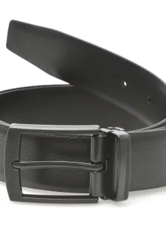 Curea ALDO neagra, WILLIAMM 001, din piele ecologica imagine