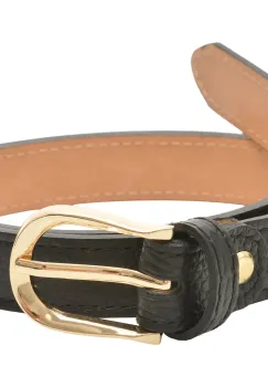 Curea EPICA neagra, F36, din piele naturala imagine