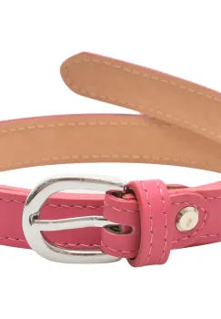 Curea GRYXX fucsia, FG5, din piele naturala imagine
