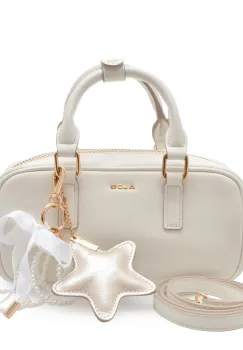 Geanta ALDO alba, LUNABELLE 187, din piele ecologica imagine