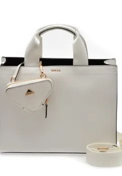 Geanta ALDO alba, MTL72BAG 100, din piele ecologica imagine