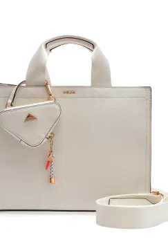 Geanta ALDO alba, MTL72TOTE 100, din piele ecologica imagine