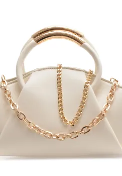 Geanta ALDO alba, THERRIA 187, din piele ecologica imagine