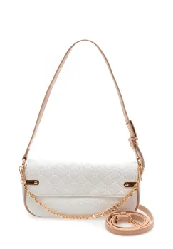 Geanta ALDO alba, UMAULIAN 100, din piele ecologica imagine