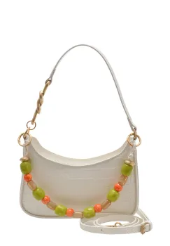 Geanta ALDO alba, WHITEGEM 110, din piele ecologica imagine