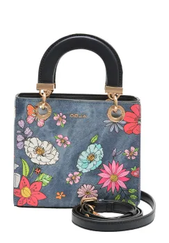 Geanta ALDO albastra, 14217235, din piele ecologica imagine