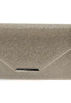 Geanta ALDO argintie, WELTER 042, din material textil imagine