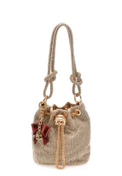 Geanta ALDO aurie, MARVELO 710, din material textil imagine