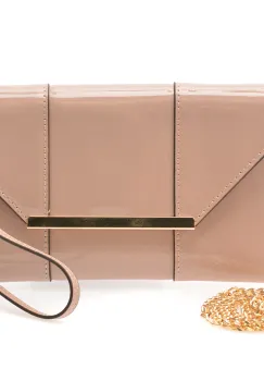 Geanta ALDO bej, FEILLE 500, din piele ecologica lacuita imagine