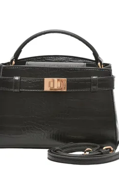Geanta ALDO neagra, 14217337, din piele ecologica imagine