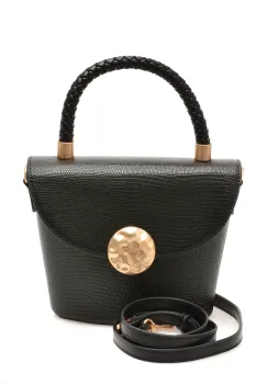 Geanta ALDO neagra, 14336982, din piele ecologica imagine