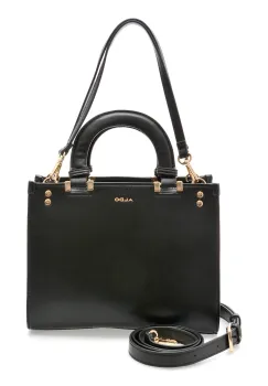 Geanta ALDO neagra, ALMARISA 001, din piele ecologica imagine