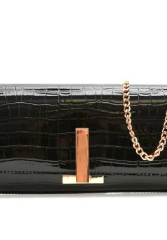 Geanta ALDO neagra, ALORISA 001, din piele ecologica imagine