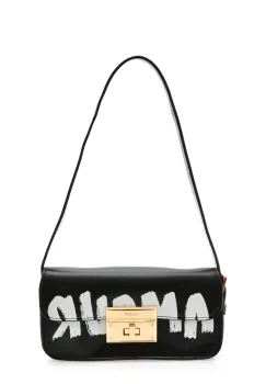 Geanta ALDO neagra, AMANDY 001, din piele ecologica imagine