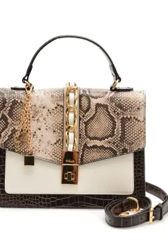 Geanta ALDO neagra, AOILLE 004, din piele ecologica imagine