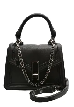 Geanta ALDO neagra, EMALINE 007, din piele ecologica imagine