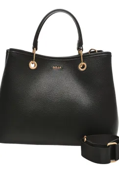 Geanta ALDO neagra, GRACELYNEE 001, din piele ecologica imagine