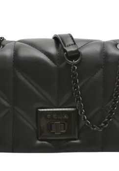 Geanta ALDO neagra, GRISHNAK 001, din piele ecologica imagine