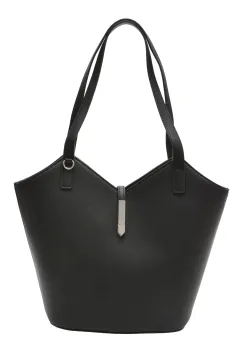 Geanta ALDO neagra, HERMITTE 001, din piele ecologica imagine