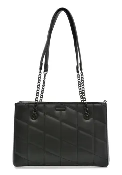 Geanta ALDO neagra, MIROEDE 001, din piele ecologica imagine