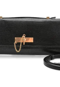 Geanta ALDO neagra, ROUX 001, din piele ecologica imagine