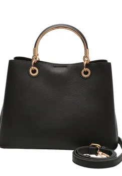 Geanta ALDO neagra, SURGOINE 001, din piele ecologica imagine