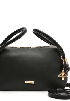 Geanta ALDO neagra, VALEREL 001, din piele ecologica imagine