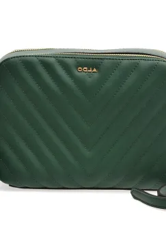 Geanta ALDO verde, APEY 342, din piele ecologica imagine