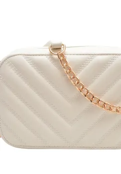 Geanta CALL IT SPRING alba, MIFFY 100, din piele ecologica imagine