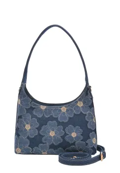 Geanta CALL IT SPRING albastra, MELLIE 407, din material textil imagine