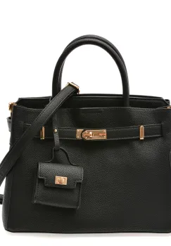 Geanta CALL IT SPRING neagra, 14120071, din piele ecologica imagine