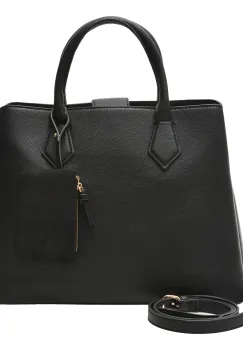 Geanta CALL IT SPRING neagra, CHARLOTTEE 001, din piele ecologica imagine