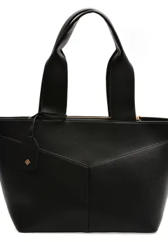 Geanta CALL IT SPRING neagra, SAAGE 001, din piele ecologica imagine