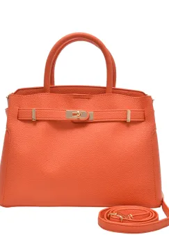Geanta CALL IT SPRING portocalie, LEMERCIER 800, din piele ecologica imagine