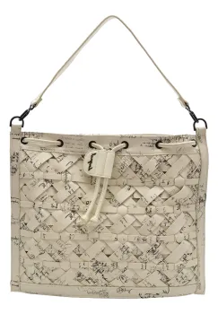 Geanta DESIGUAL alba, SAKP27, din piele ecologica imagine