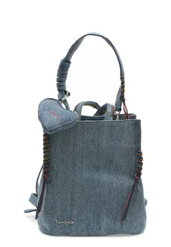 Geanta DESIGUAL albastra, SAKD08, din material textil imagine