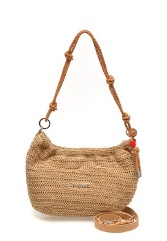 Geanta DESIGUAL bej, SAXO01, din material textil imagine